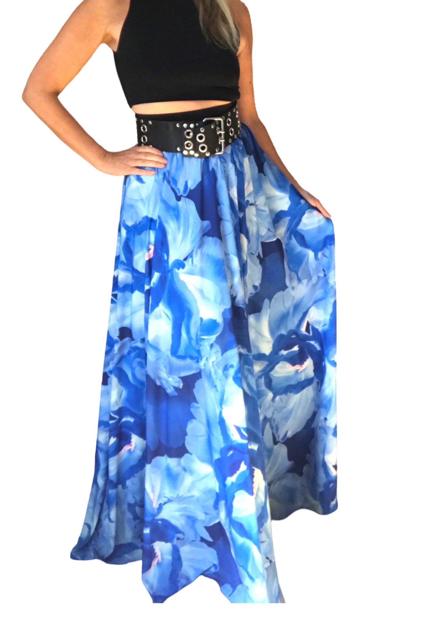 Dlouhá letní sukně - maxi sukně BOROS SK-L-BLU07